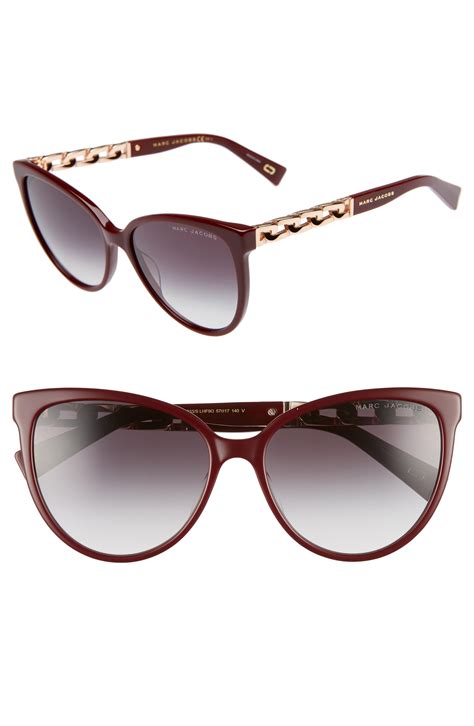 marc jacobs 57mm cat eye sunglasses